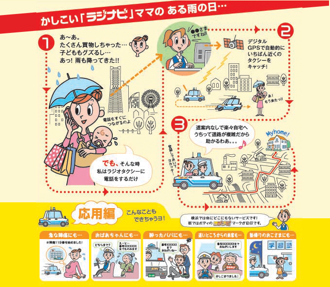 かしこい「ラジナビ」ママの ある雨の日